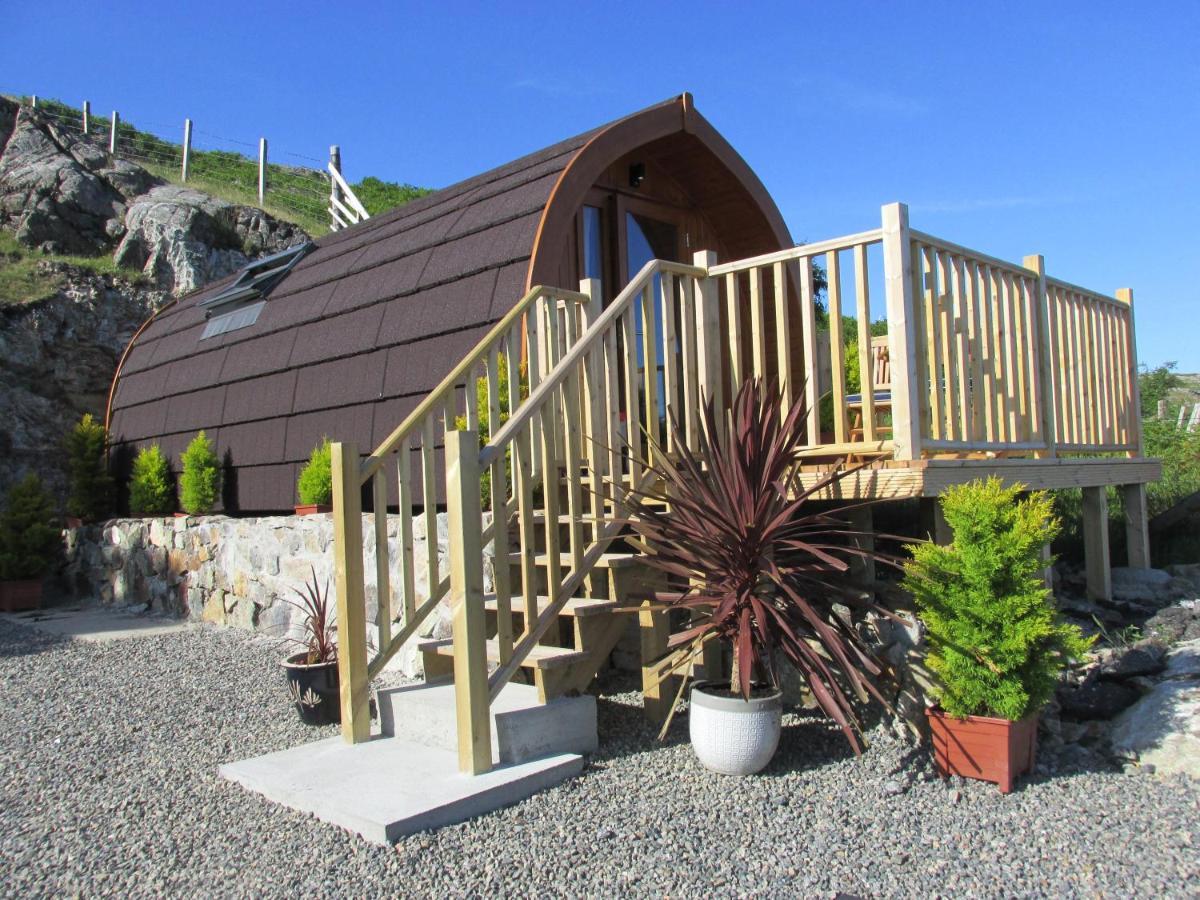 Loch Cromore Holiday Pods Bagian luar foto