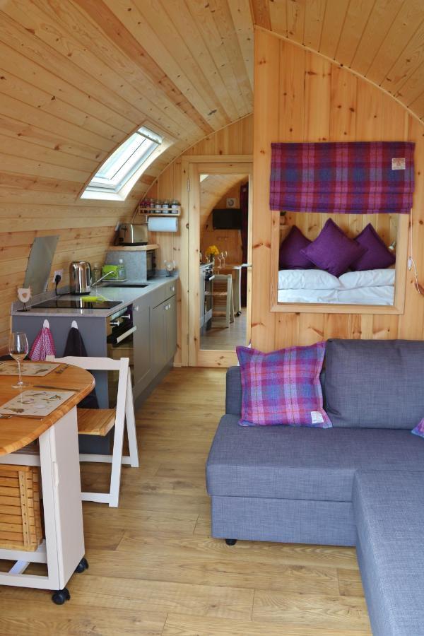 Loch Cromore Holiday Pods Bagian luar foto