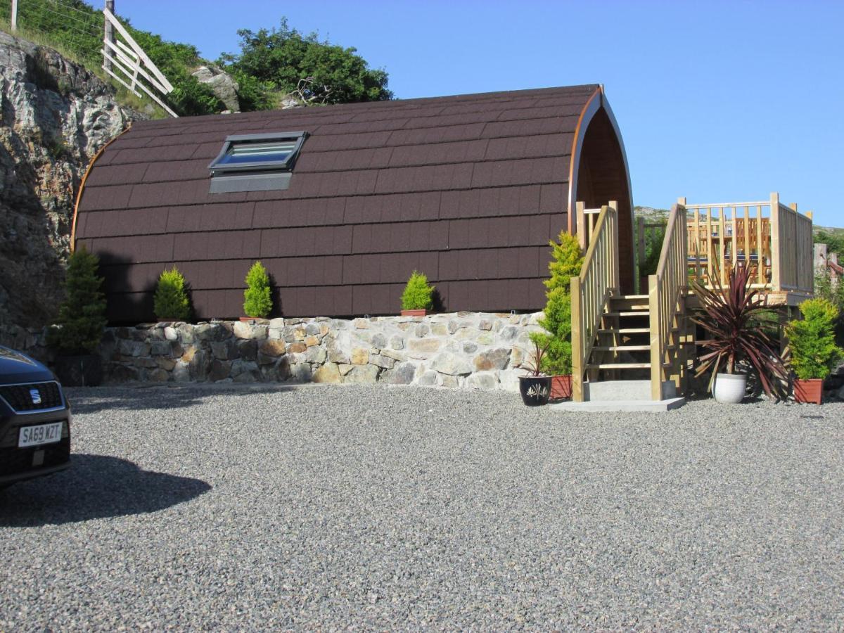Loch Cromore Holiday Pods Bagian luar foto